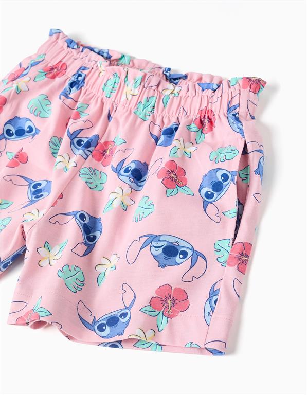 Conjunto Corto Niña Stitch Zippy - Imagen 4