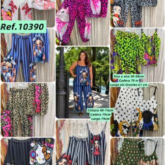Conjunto Dibujos Mujer Talla Grande