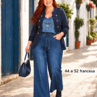 Pantalón Vaquero Ancho Talla Grande