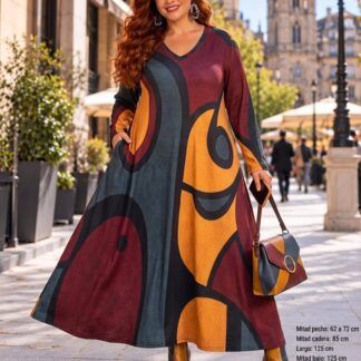 Vestido Mujer Largo Talla Grande