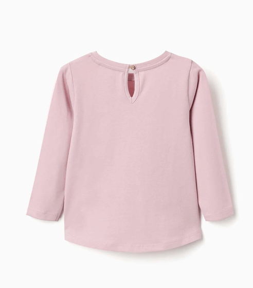 Camiseta Rosa Corazones Zippy - Imagen 3