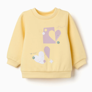 Sudadera Amarilla Niña Zippy