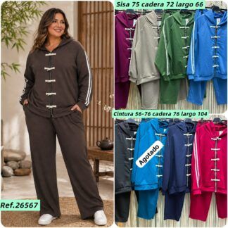 Chándal Japo Mujer Talla Grande