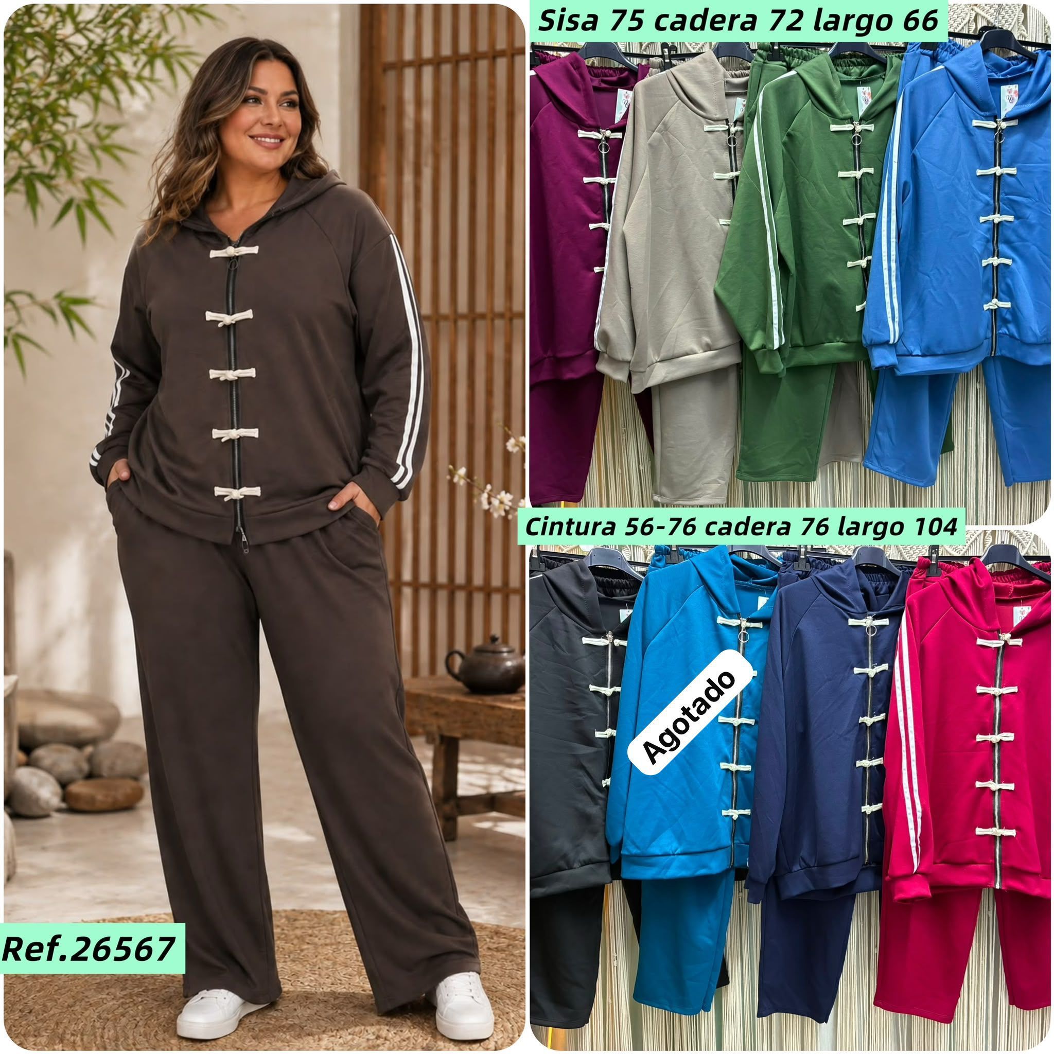 Chándal Japo Mujer Talla Grande