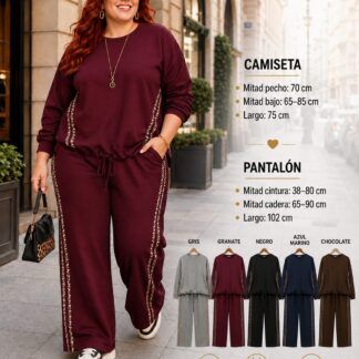Chándal Completo Mujer Talla Grande