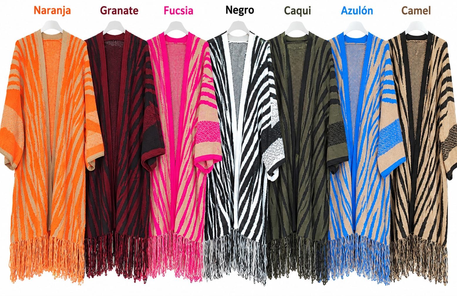 Chaqueta Flecos Mujer Talla Grande - Imagen 2