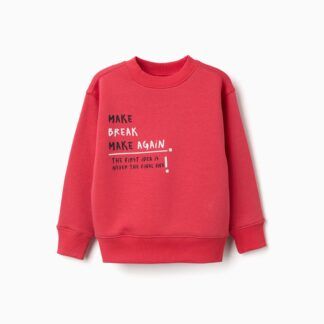 Sudadera Roja Niño Zippy