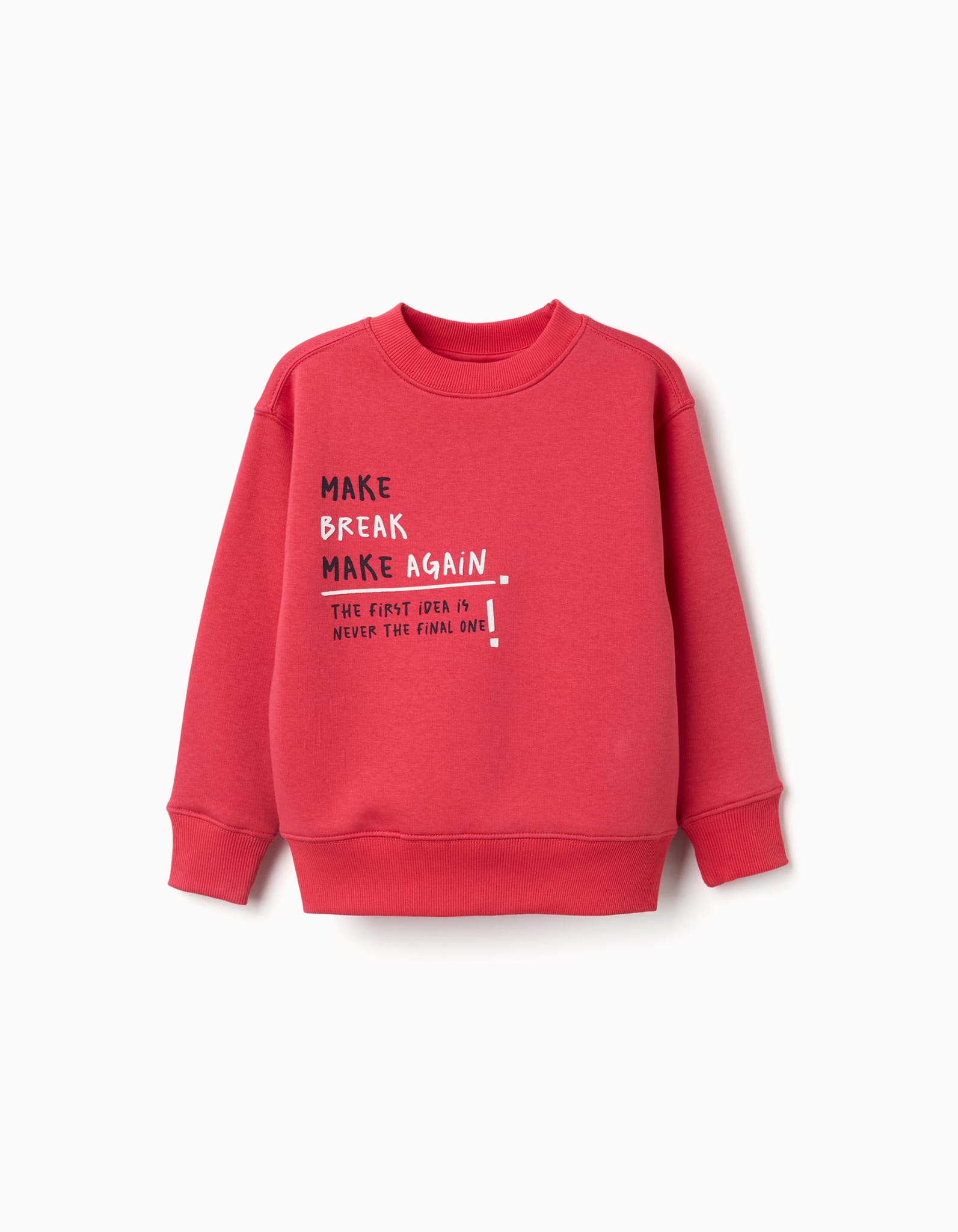 Sudadera Roja Niño Zippy