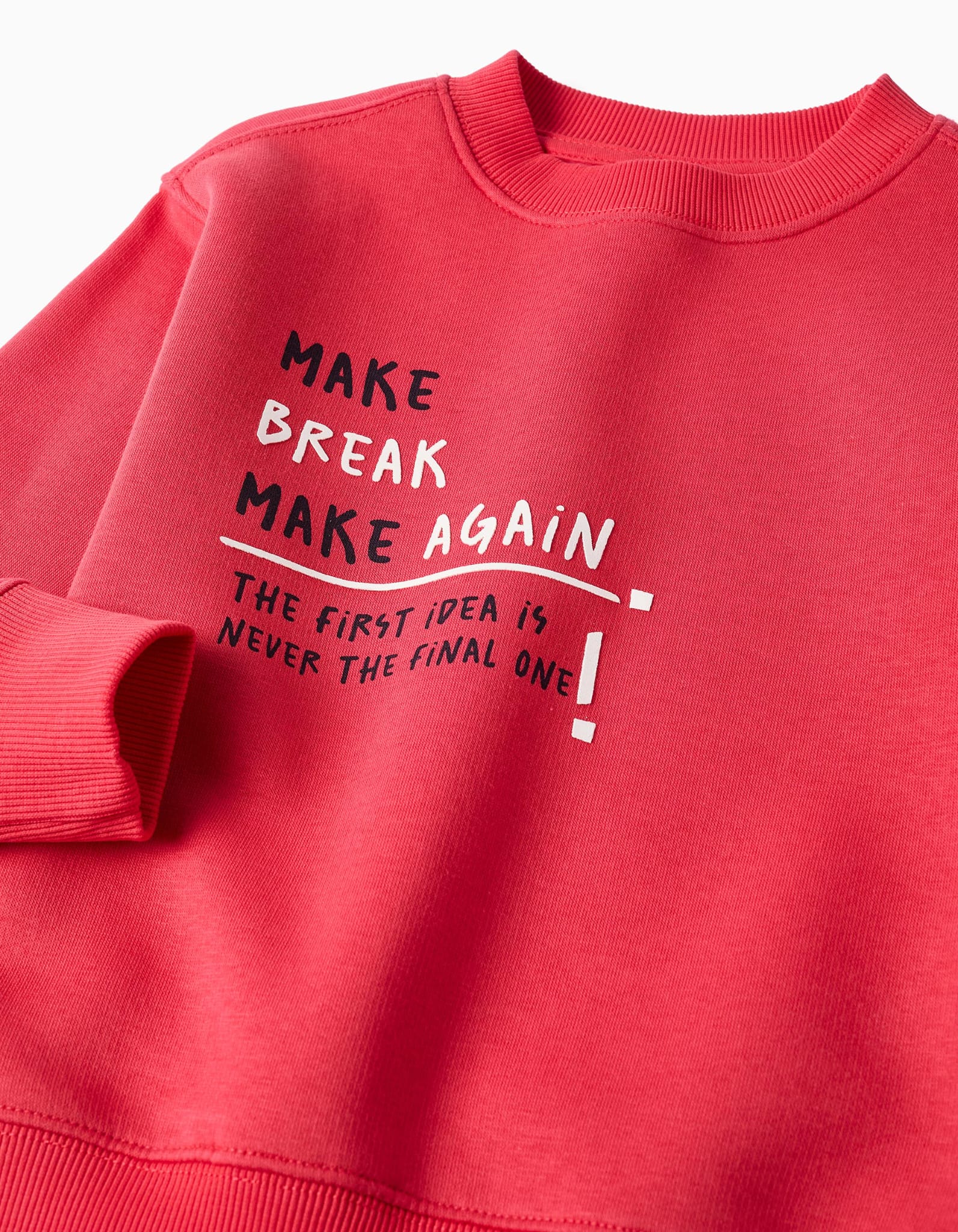 Sudadera Roja Niño Zippy - Imagen 4