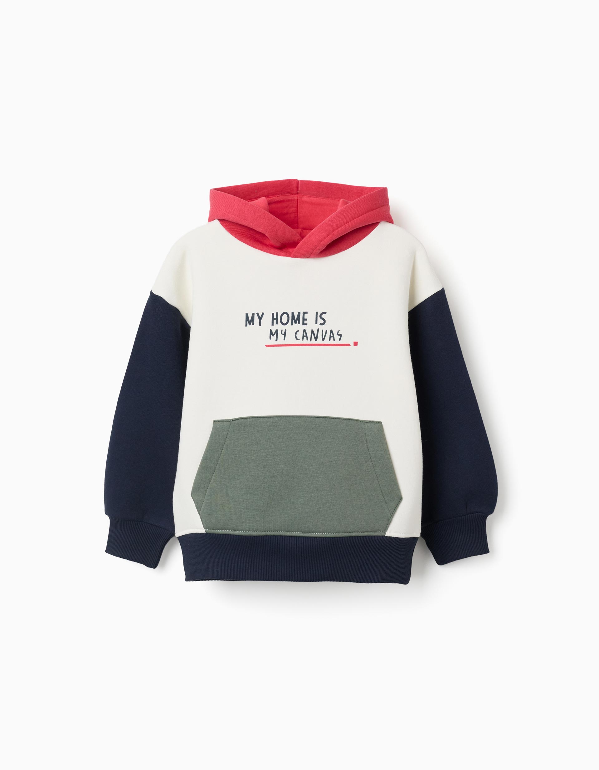 Sudadera Canguro Colores Zippy