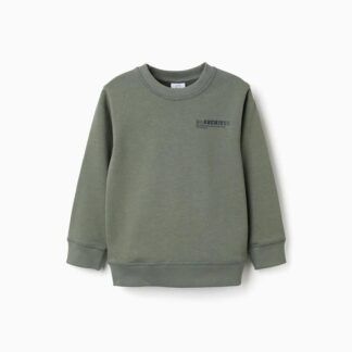 Sudadera Sin Felpa Verde Zippy