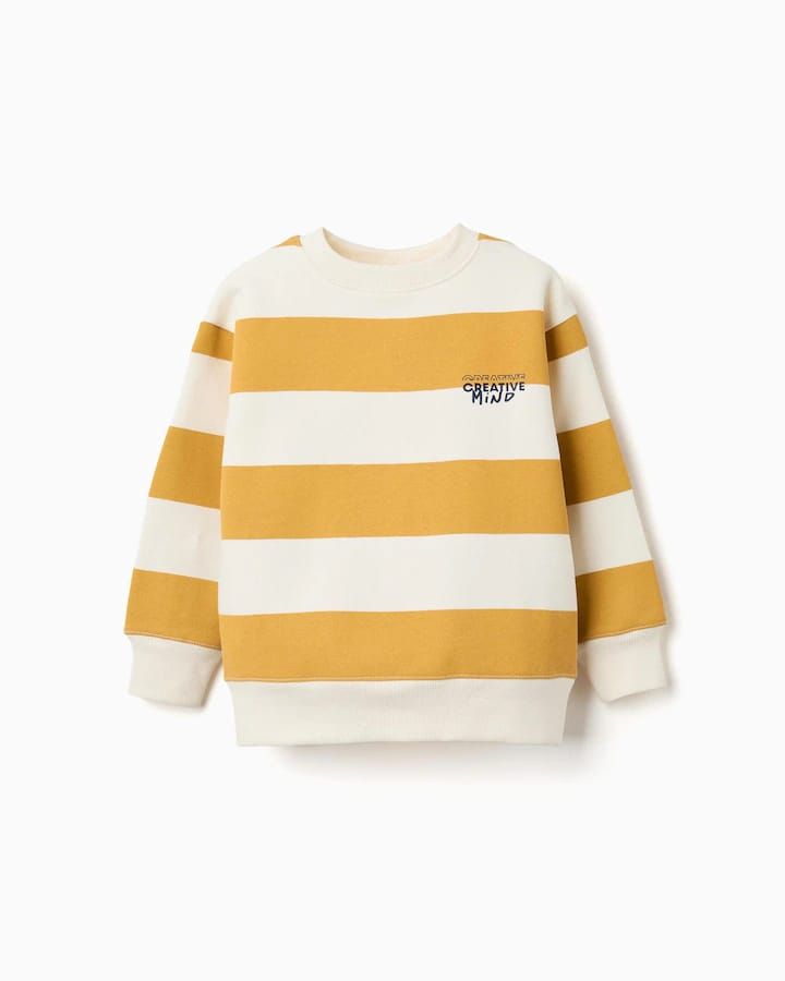 Sudadera Felpa Mostaza Niño Zippy - Imagen 3