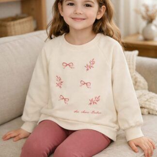 Sudadera Lazos Niña Zippy