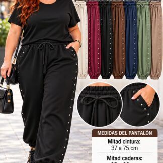 Pantalón Cargo Neopreno Talla Grande