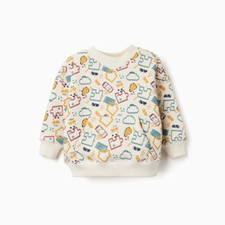 Sudadera Puzzle Colores Bebe Zippy