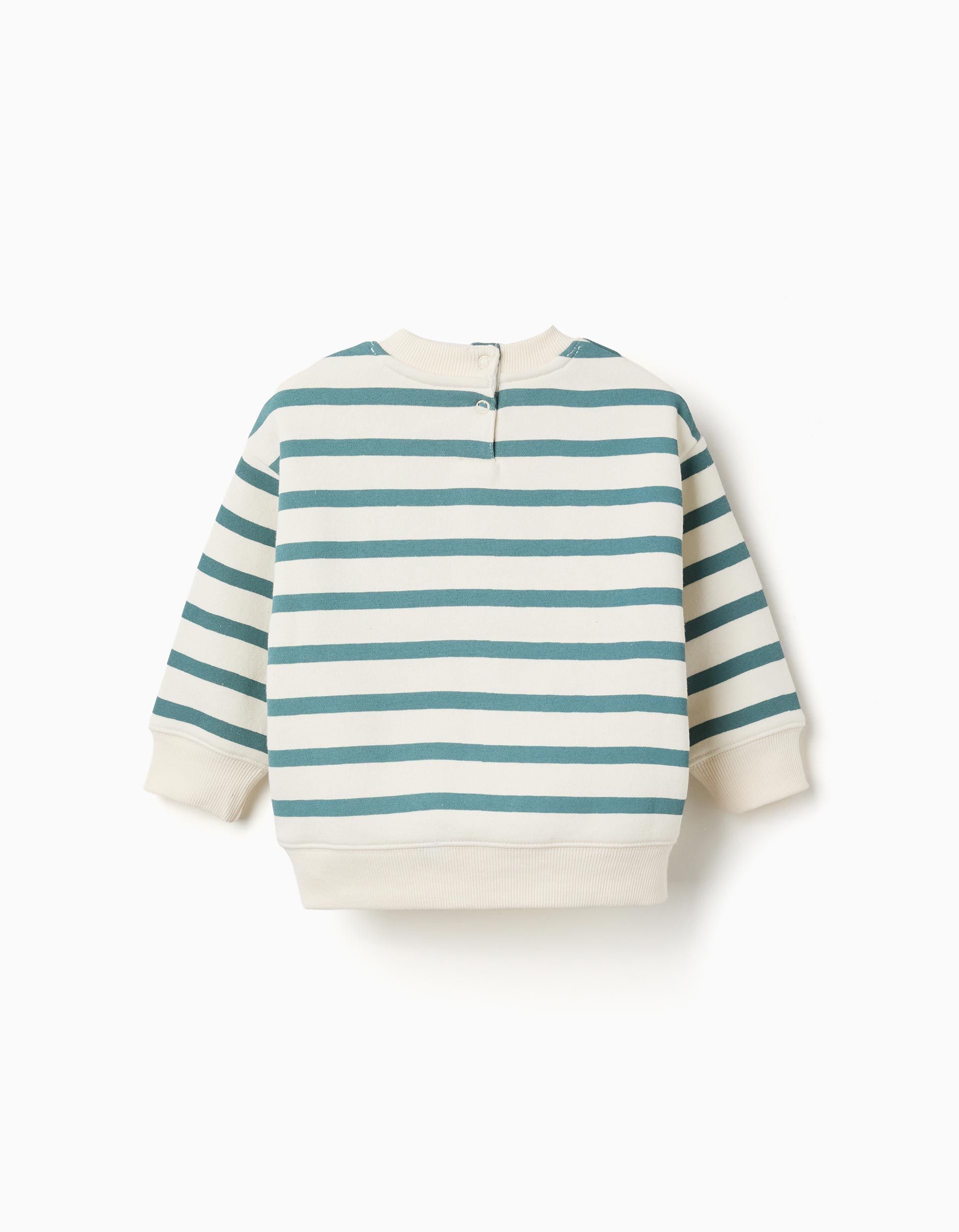 Sudadera Con Rayas Azul Zippy - Imagen 2