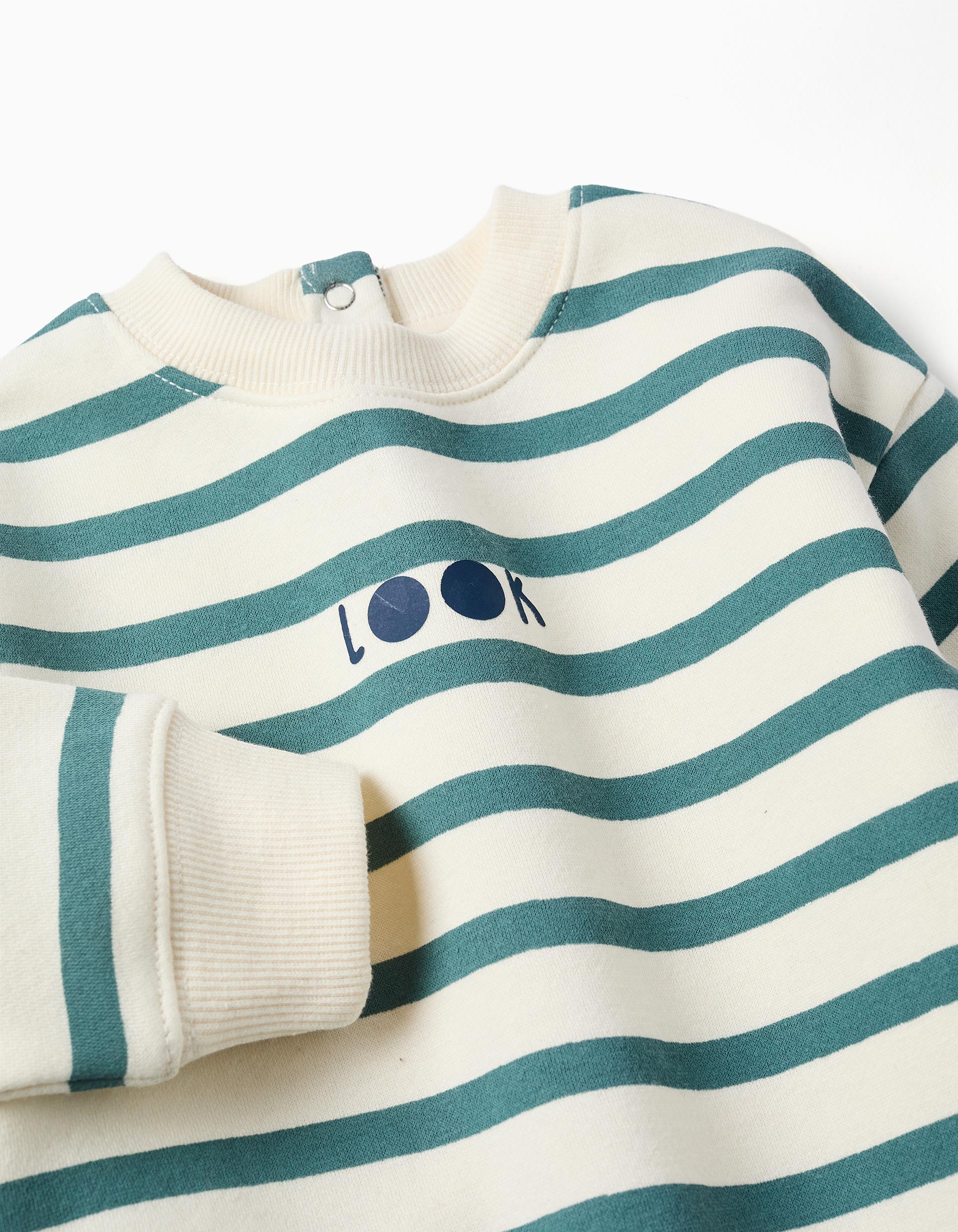 Sudadera Con Rayas Azul Zippy - Imagen 4