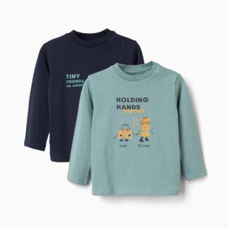 Pack 2 Camisetas Manga Larga Zippy