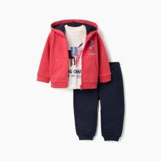 Chándal 3 piezas Rojo Niño Zippy