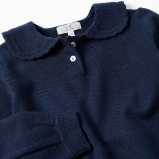 Jersey Con Cuello Marino Zippy