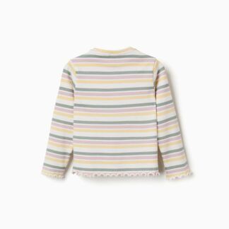 Camiseta Canalé Rayas Niña Zippy