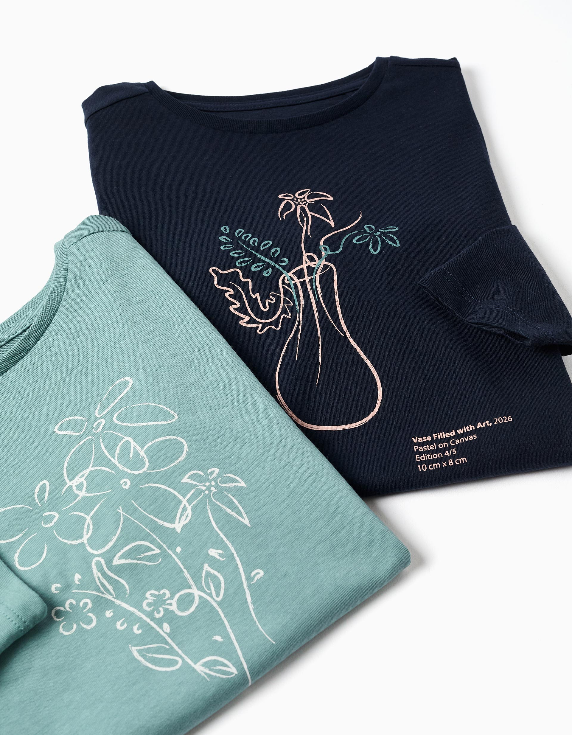 Pack 2 Camisetas Manga Larga Niña Zippy - Imagen 3