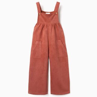 Mono de niña con bolsillos y tirantes ajustables Zippy