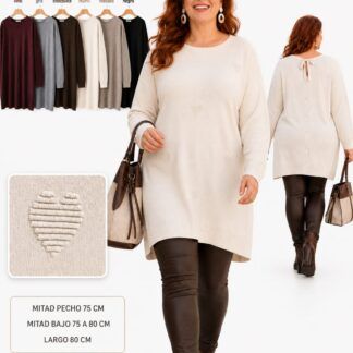 Jersey /Vestido Mujer Talla Grande