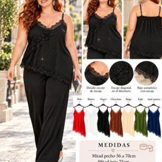 Lencera Brillo Mujer talla grande