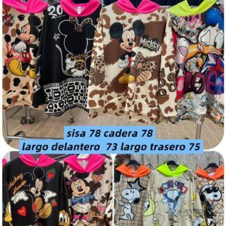 Sudadera Estampada Variada Mujer Talla grande